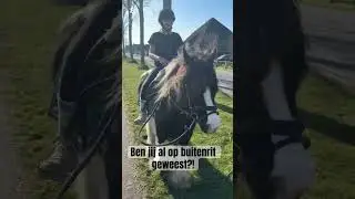 Ben jij al op buitenrit geweest?