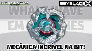 WHALE WAVE em detalhes! Beyblade X inova com uma mec&acirc;nica incr&iacute;vel!