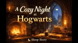 Fall Asleep at Hogwarts 🕯️ | Peaceful Magic, Rain & Cozy Ambience