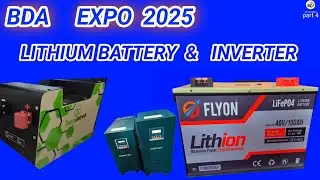 BDA EXPO 2025 ANGAMALI,  Lithium Battery, Inverter battery, Battery Charger, #flyon #lithiumbattery