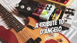 Fender Custom Shop Precision Bass with the Hx Stomp