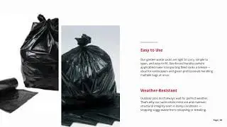 garden waste sacks