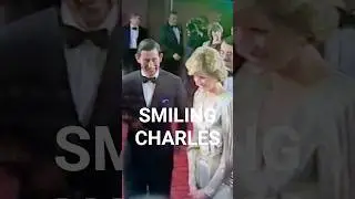 LOOK AT CHARLES  SMILING At Princess Diana Queenly Queen Of Hearts💕 💞 &hearts;️ ❤️ 💖