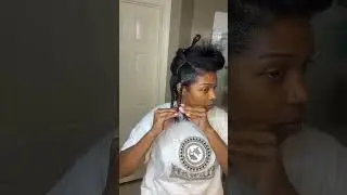First time trying a 3 strand twist out&hellip; I&rsquo;m not sure about this one #twistout #naturalhair