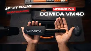 Unboxing Comica VM40 | 32 Bit Float Shotgun Mic + Wireless System