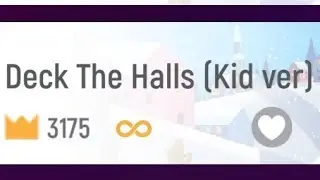 Love To Sing - Deck The Halls (Kid ver) | Tiles Hop | Endless Mode 13 | Record: 3175