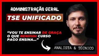 🔴 RETA FINAL TSE: Revisão de ADMINISTRAÇÃO GERAL Para Concursos