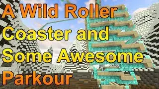 ROLLER COASTER AND PARKOUR! - Creativerse Adventures
