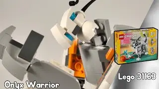 Lego 31163 alternate build Onyx Warrior
