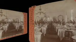 Dining Room, Fort William Henry Hotel, Lake George NY (silent, still image)