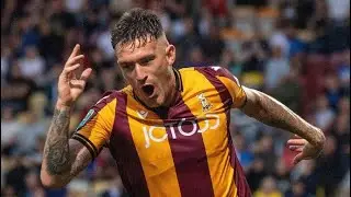 Andy Cook all goals for Bradford City so far with commentary