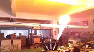 Special effect DMX512 3 way flame machine fire machine 1