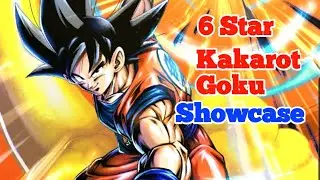 6 Star Kakarot Goku Showcase! | Dragon Ball DB Legends