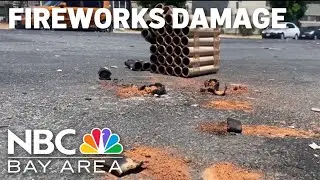 East Bay communities rattle with damage from illegal fireworks displays