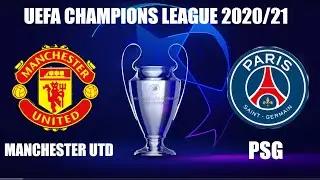 FIFA 21 | Manchester United vs PSG | UEFA Champions League Today December 2- 2020 | Full Match