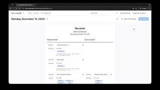 Daily Call Schedule Import in BackstageOS