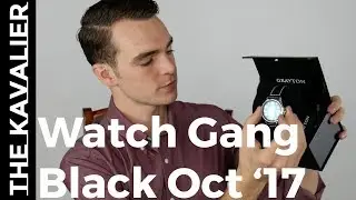 Смотреть Gang Black, октябрь 2017 г. Распаковка | Автоматические часы Грейтон