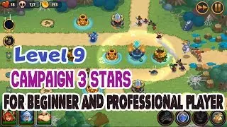 Realm Defense Level 9 Campaign 3 Stars  for beginner St Gamer Realm Defense