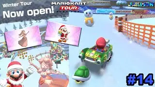 Winter Tour Is Here! New Mario Santa & Pink Gold Peach (Mario Kart: Tour) #14