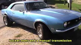 🚴&zwj;♂️1968 Chevrolet Camaro SS: Classic Muscle Car Showcase - September 2025! 🚗💨