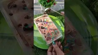 Tasty Chocolate Fruit Ice Cream 🍨#icecream #fruit #chocolate #viral