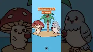 Spanish Words Be Like 🐦 Mushie & Birdie | Animation Meme | Original Audio: @Asieselfrances