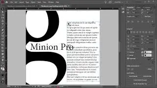 Workbook: Large Letter and Text Wrap