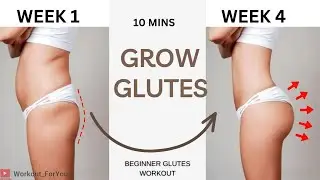 🍑Grow Your Glutes FAST! Bubble Butt Workout at Home | 10 mins | No Equipment
