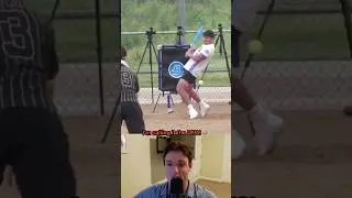 Это бросает вызов законам физики!!! 🤯 #бейсбол