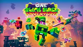 Playthrough of One Slime Block Adventure Map in Minecraft Marketplace