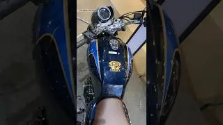 Honda Highness CB350 LEGACY EDITION | Pearl Siren Blue Colour