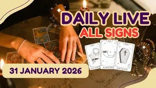 All signs (Aries-Pisces) energy check-ins | Daily live| 31 January 2026 🧿✨