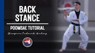 Mastering the Taekwondo Back Stance | Technique Breakdown & Common Mistakes