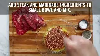 Marinated Skirt Steak Tacos