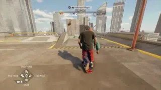skate.- Landing window jump