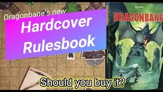 Dragonbane NEW Hardcover Rule Book (First Look) #dragonbane #solorpg