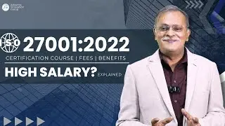 Watch: Why Choose ISO 27001:2022 Certification Course | High Salary? Fees, Benefits | Full Explained