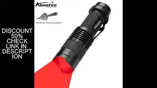 Zoom Red Light Flashlight Mini Hunting Bees Fishing Blood Vessels Astronomy Observe Star Travel Hote