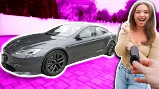 SURPRISING MY FIANCE WITH TESLA MODEL S PLAID!