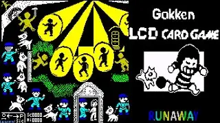 LPrint Runaway LCD Card Game - *NEW* ZX Spectrum 48K 2023 Homebrew game - Gameplay - DVDfeverGames