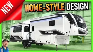 Кухня мечты для кемпинга с двойной гарантией! Eagle 365UKTS Fifth Wheel 2026 от Jayco RV