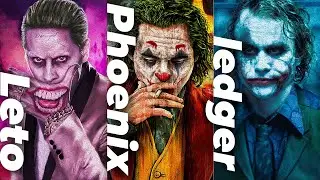 Joker-ish | Joker Movie Mashup (Heath Ledger, Joaquin Phoenix and Jared Leto)