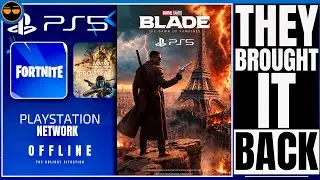PLAYSTATION 5 - NEW MARVEL&rsquo;S BLADE PS5 UPDATE / THE PSN FORTNITE SITUATION THAT BROUGHT DOWN THE SE&hellip;