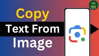 How to copy text from image ?