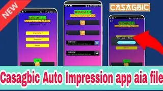 Casagbic Auto Impression app aia file   #aiafile