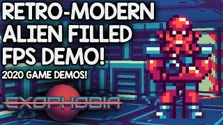 Retro Aliens? Not on OUR abandoned spaceship! -- Let's Play Exophobia (Steam PC Demo)