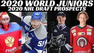 Top 7 2020 NHL Draft Prospects to watch 2020 IIHF World Juniors