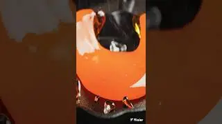 Cutting a Glass Empanada ASMR