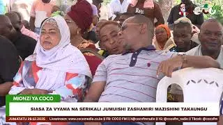 SIASA ZA VYAMA NA SERIKALI JUMUISHI ZASHAMIRI MAZISHINI TAKAUNGU.