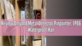 Review Dmyond Metal Detector Pinpointer, IP66 Waterproof Handheld Pin Pointer Wand with LED Screen,